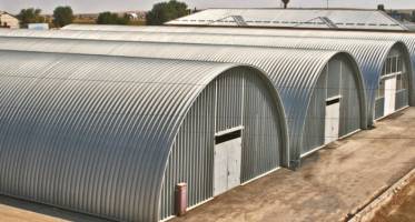 Преимущества арочных сооружений для зернохранилищ